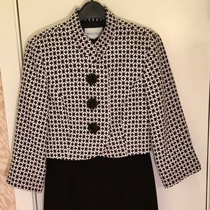 White House Black Market Cropped Jacket, Size 8